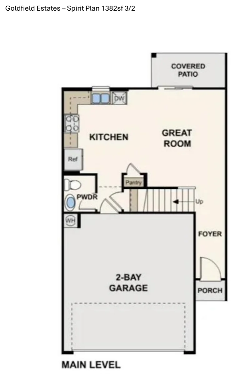 Goldfield Estates Spirit Floor Plan